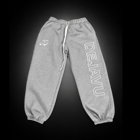 “cool grey” DEJAVU sweatpants